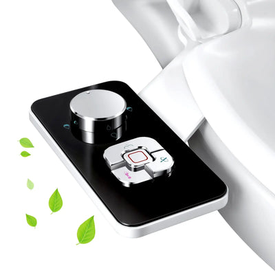Bidet Toilet Opzetstuk – Niet-Elektrisch met Drukregeling & Zelfreinigende Spray