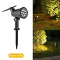 Solar Spotlight 9 LED Tuinverlichting Waterdicht voor Donkere Tuinpaden