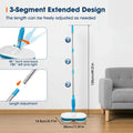 📺 Gezien in onze reclame 📺 Draadloze Elektrische Roterende Mop met Microvezel Pads