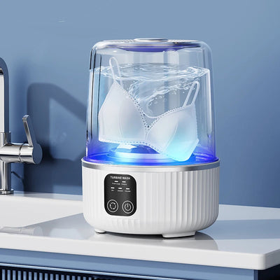 Mini Draagbare Draadloze Wasmachine voor Ondergoed en Sokjes