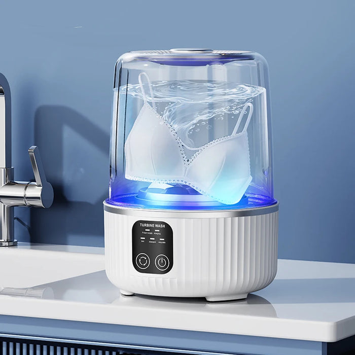 Mini Draagbare Draadloze Wasmachine voor Ondergoed en Sokjes