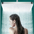 Hogedruk Douchekop – Waterbesparend met Brede Spray & Anti-Kalk Nozzles