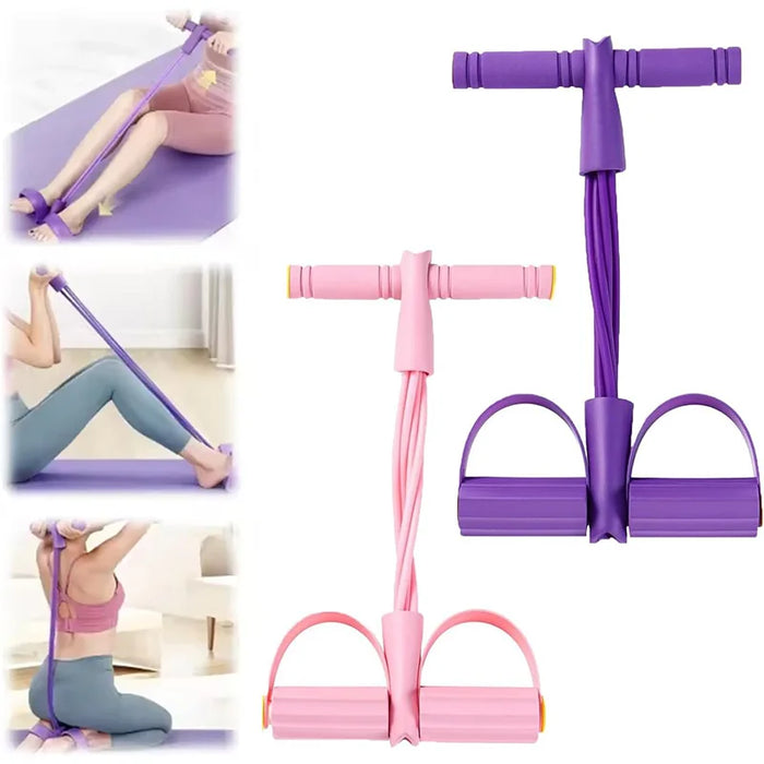 Effectieve 6-Tube Weerstandsband voor Thuis-Krachttraining en Gerichte Spierversteviging