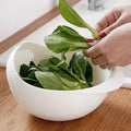 Multifunctionele Afgiemand met Handvat – Rijst-, Fruit- en Keuken Zeef