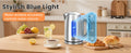 Aigostar King Waterkoker 1,7L – 2200W RVS Waterkoker met LED Verlichting