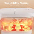 Opvouwbaar Voetbad met Massage & Verwarming – Elektrische Voet Spa met Constante Temperatuur