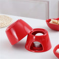 Chocolade Fondue Set 300ml – Smeltpot met Vorkjes voor Delen & Dessert