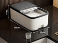 10KG Rice Storage Box Home with Lid Insect Proof Moisture Proof Rice Box Grain Sealed Jar Kitchen Container Storing Dry Grain