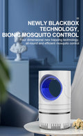 USB Muggenlamp met Zuigkracht – LED Mosquito Killer met UV Licht