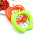 Appelsnijder RVS – Handmatige Fruit Slicer met Vierkante Bladen