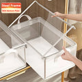 Transparante Opbergbox PVC – Waterdichte Kleding Organizer met Frame (26L)
