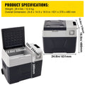 VEVOR Draagbare Compressor Koelkast, Houd Eten Vers Tijdens Reizen 15L-55L