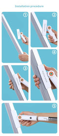 Siliconen Magic Broom met Draaibare Kop en Trekblad