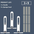 Mini Squeeze Mop voor Snelle Reiniging van Kleine Ruimtes