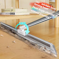 Siliconen Magic Broom met Draaibare Kop en Trekblad
