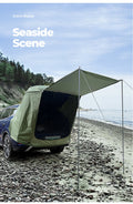 SUV Dak- en Achterklep Tent – Waterdichte Zon- en Regenschuilplaats voor 3–4 Personen