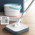 360° Draaibare Platte Mop met Automatische Uitwringing