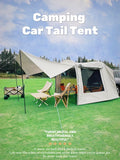 Lohascamping SUV Achterklep Tent – Waterdichte Car Docking Tent voor 3–4 Personen