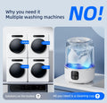 Mini Draagbare Draadloze Wasmachine voor Ondergoed en Sokjes