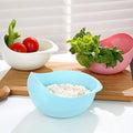 Multifunctionele Afgiemand met Handvat – Rijst-, Fruit- en Keuken Zeef