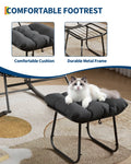 Outdoor Papasan Schommelstoel, Weerbestendige Loungezit voor Balkon en Tuin
