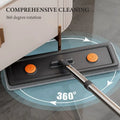 Mop en Emmer Set met Uitwringsysteem – Handsfree Reiniging