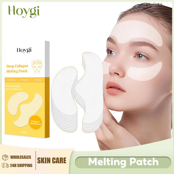 Collageen Essence Patches voor Ogen en Voorhoofd – 6 Paar