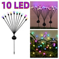 Solar Firefly Garden Lights Waterproof Swaying Decor for Dark Pathways