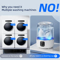 Mini Draagbare Draadloze Wasmachine voor Ondergoed en Sokjes