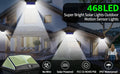 Solar LED Buitenlamp met Bewegingssensor – Waterdicht
