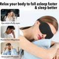 3D Traagschuim Slaapmasker — 100% lichtblokkerend