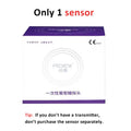 CGMS Glucose Monitor 24u – Real-time Bloedsuiker Tracking met App (iOS & Android)