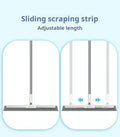 Siliconen Magic Broom met Draaibare Kop en Trekblad