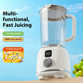 HOMEFISH Draagbare Blender 600ml 10-Mes Voor Snelle Gezonde Smoothies