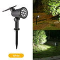 Solar Spotlight 9 LED Tuinverlichting Waterdicht voor Donkere Tuinpaden