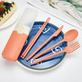 Herbruikbare Bestekset met Chopsticks – Travel Set met Doos voor Onderweg