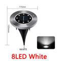 Solar Grondspots voor Verlichting van Tuinpaden en Oprit 8/20 LED