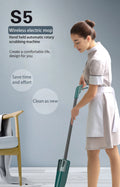 Elektrische Draadloze Watermop met Sprayfunctie