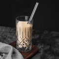 RVS Boba Rietjes Set (4x) – Extra Brede Herbruikbare Rietjes met Reinigingsborstel