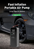 Draadloze Bandcompressor met Digitale Display voor Auto en Fiets