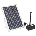 Solar Waterpomp Fontein voor Tuinvijvers Zelfvoorzienend IP68 Duurzaam Zwart