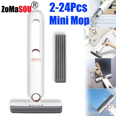 Mini Squeeze Mop voor Snelle Reiniging van Kleine Ruimtes