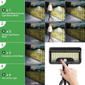 Buitenlamp 92-LED met Bewegingssensor, Flexibel Ontwerp voor Veiligheid, 2 Stuks