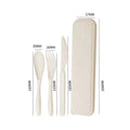 Herbruikbare Bestekset met Opbergdoos – Eco Travel Set Lepel, Vork & Mes