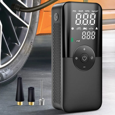 Draadloze Bandcompressor met Digitale Display voor Auto en Fiets