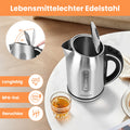 Aigostar King Waterkoker 1,7L – 2200W RVS Waterkoker met LED Verlichting