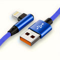 Snelladende 90° USB Kabel voor iPhone en iPad